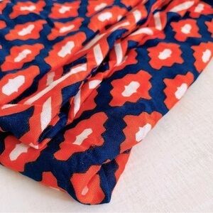 [Mud Pie] Game Day Mixed Print Lightweight Infinity Scarf
